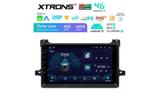 9 inch Android Octa Core 4GB RAM + 64GB ROM Car Stereo Multimedia Player with 1280*720 HD Screen Custom Fit for TOYOTA Prius