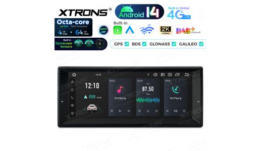 10.25 inch Octa Core 4+64GB Fit for BMW Global 4G LTE Android 14 AKM DSP Car Stereo Multimedia Player Custom 