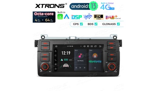 7 inch for BMW/Rover/MG Octa Core 4+64GB Global 4G LTE Android Car Stereo Multimedia Player
