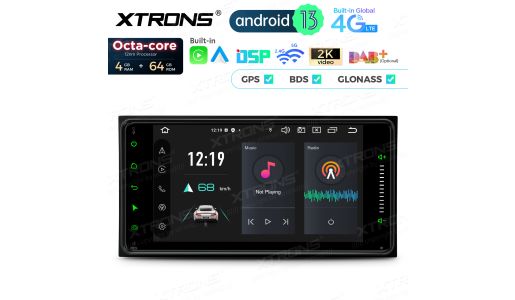 7 inch Android Car Stereo Multimedia Player Custom Fit for TOYOTA Octa Core 4+64GB Global 4G LTE