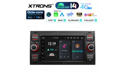 7 inch Octa Core 4+64GB Global 4G LTE Android Car Stereo Multimedia Player Custom Fit for Ford