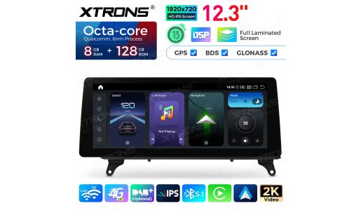 12.3 inch For BMW X5 E70 / X6 E71  CCC System Car Stereo Multimedia Player Octa Core 8+128 Android 13  With Left Hand Drive Vehicles