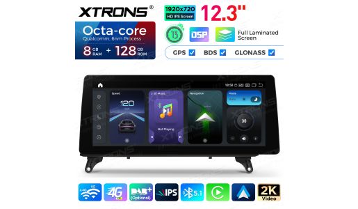 12.3 inch For BMW X5 E70/X6 E71 (2011-2013) Original CIC System Car Stereo Multimedia Player Octa Core 8+128 Android 13  With RHD
