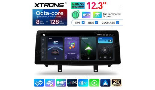 12.3 inch For BMW X5 F15 (2017-2018) X6 F16 (2017-2019)Original EVO System Octa Core 8+128 Car Stereo Multimedia Player with Fully Laminated Screen