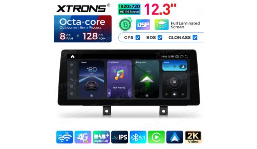 12.3 inch For BMW 3 Series F30 F31 F34 F35 / 4 Series F32 F33 F36  NBT System Car Stereo Multimedia Player Octa Core 8+128 Android 13  With Right Hand Drive Vehicles