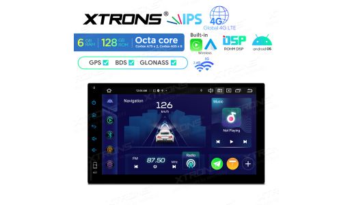 7 inch IPS Android Car DVD Stereo Multimedia Player 6*128GB